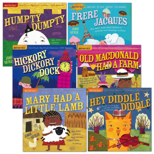 PPK KAPLAN INDESTRUCTIBLES SET 6 : Nursery Book Set (Dumpbin � filled)