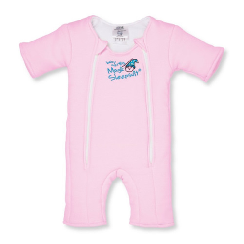 Pink Baby Merlin’s Magic Sleepsuit – Cozy 100% Cotton Baby Sleepwear