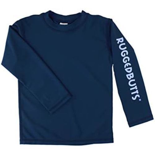 RUGGEDBUTTS® Long Sleeve Rash Guard Swim Shirt w/UPF 50+ 3-6M