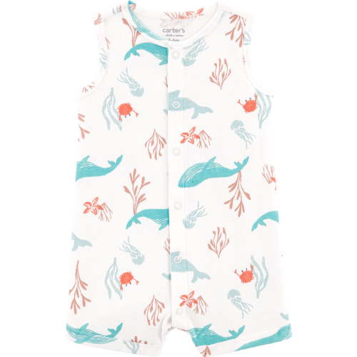 Carter's Child of Mine Baby Boy Romper, Sizes 0/3-24 Months