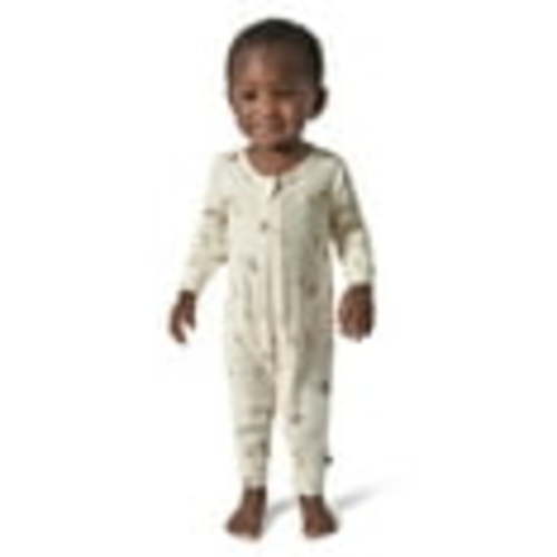 Modern Moments by Gerber Baby Neutral Super Soft Long Sleeve Coverall With Mitten Cuff, Sizes Newborn - 12 Months