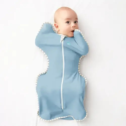 Love To Dream Swaddle Up Original 1.0 Tog Dusty Blue Newborn | Baby Bunting AU