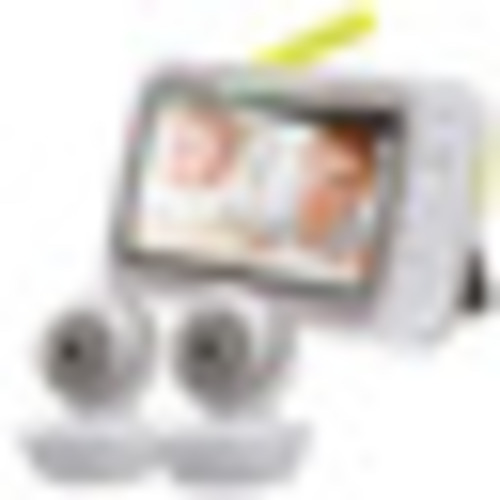 Moonybaby 5" HD A.N.R. Baby Monitor with 2 PTZ Cameras, Model: Split 60