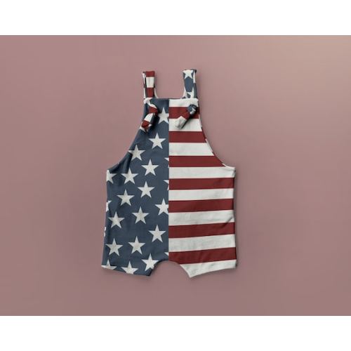 Gender Neutral 4th of July Outfit // Baby Girl 4th of July Overalls // Baby Boy 4th of July Outfit // Red White Blue // Coming Home Outfit - Etsy