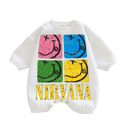 Baby Nirnava Print Romper