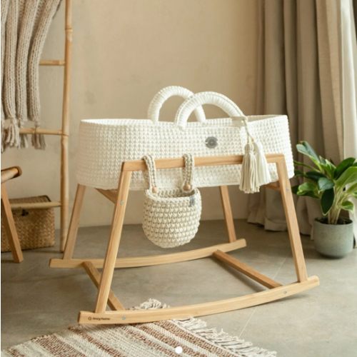 Baby Moses Basket Standard | Unique, Safe, Handmade by Anzy Home