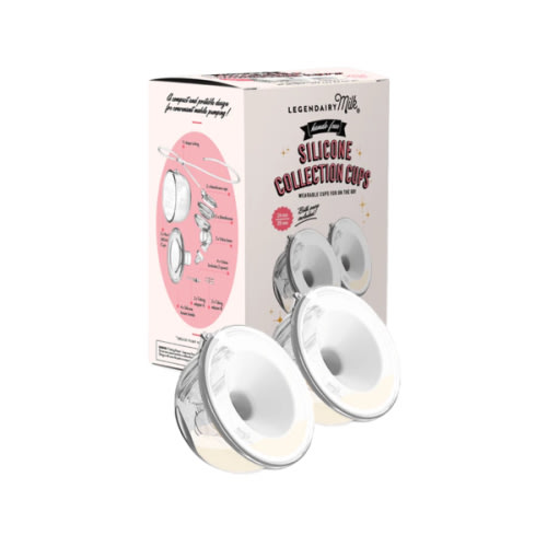 Silicone Milk Collection Cups | Legendairy Milk