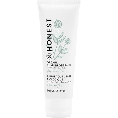 The Honest Company Organic All Purpose Balm, 3.4 oz | Gentle for Baby, Soothes + Moisturizes