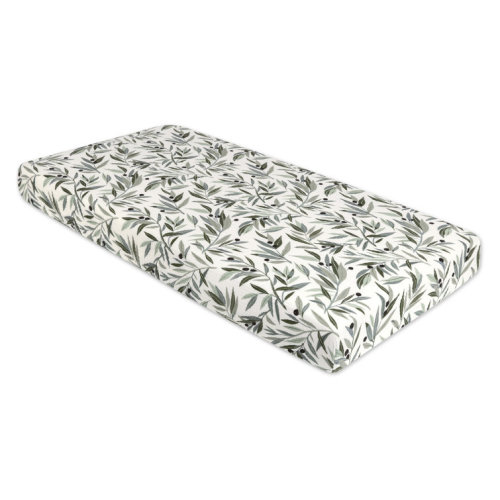 Olive Branches Fitted Crib Sheet