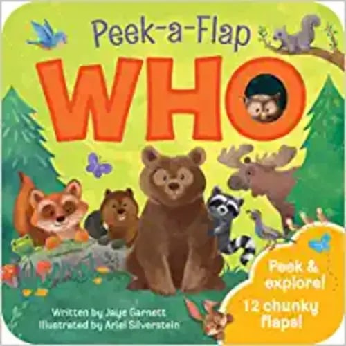 Who: Peek-a-Flap Board Book