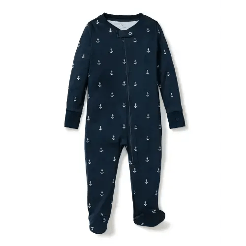 Baby's Pima Romper in Bateau