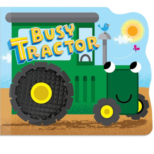 Busy Tractor - Touch and Feel Board Book - Sensory Board Book
