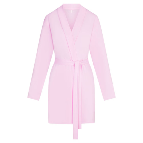 SKIMS SLEEP SHORT ROBE | CHERRY BLOSSOM