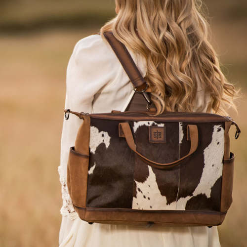 Cowhide Diaper Bag - STS Ranchwear