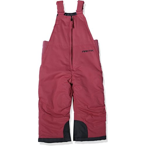 Arctix unisex-baby Chest High Snow Bib Overalls - Fuchsia - 3T