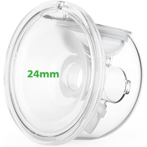 1Pack Replacement Parts with 24mm Flanges for Bellababy Wearable Pump BLA8042 / BLA8040 / BLA8034 / BLA8035 / BLA8020 / BLA8022