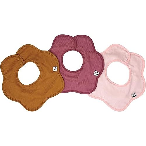 Tiny Twinkle Roundabout Drool Bibs - 360 Rotating Waterproof and Absorbent Teething Baby Bibs
