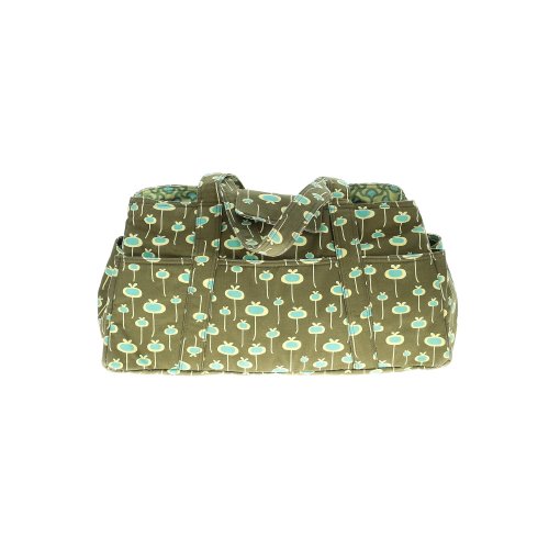 Rowan Hearts Green Diaper Bag One size