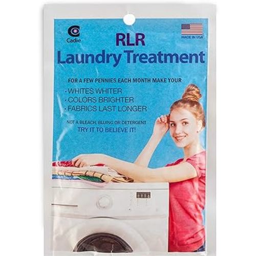 RLR Natural Powder Laundry Detergent – Whitens, Brightens, Refreshes Baby Cloth Diapers, Musty Towels, Workout Clothes - Non-toxic, Fragrance-Free For Sensitive Skin (1 - Pack )