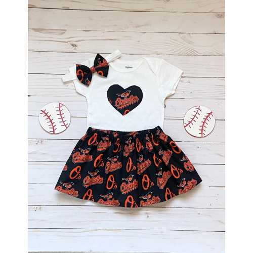 Orioles Baby, Orioles Baby Outfit, Orioles Baby Skirt, Orioles Baby Shirt, Baseball Baby, Orioles Headband