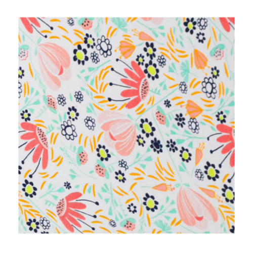 Organic Cotton Fitted Crib Sheet | Honest Baby Clothing - Flower Power