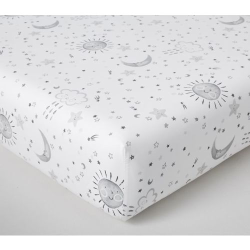 Skye Organic Crib Fitted Sheet