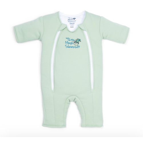 Sage Green Baby Merlin’s Magic Sleepsuit – 100% Cotton Sleep Solution