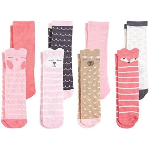Hudson Baby Baby Girls' Cotton Rich Knee-high Socks