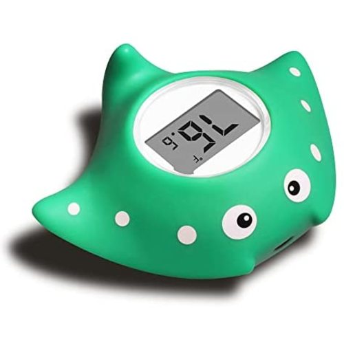 Baby Bath Thermometer Floating Toy, Water and Room Safety Thermometer for Bathtub Bath Pool, with Temperature Warning