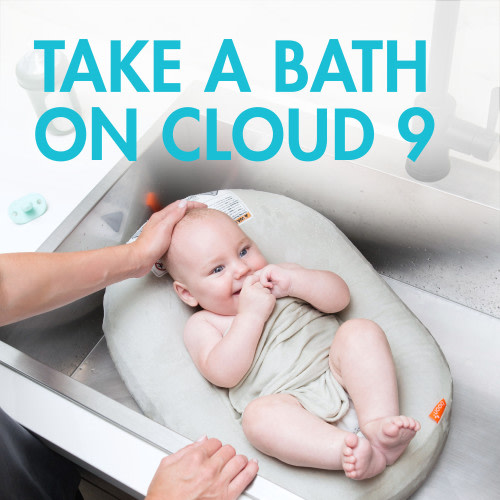 PUFF+ Inflatable Baby Bather - Gray