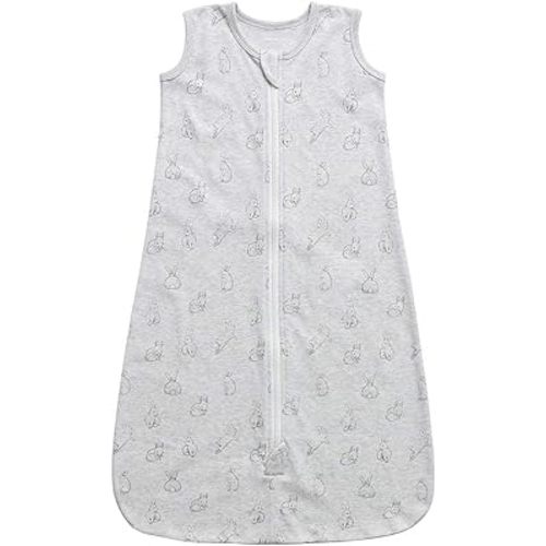 Owlivia Baby Organic Cotton Sleeping Bag with 2-Way Zipper, Organic Cotton Wearable Blanket,Unisex Sleep Sack