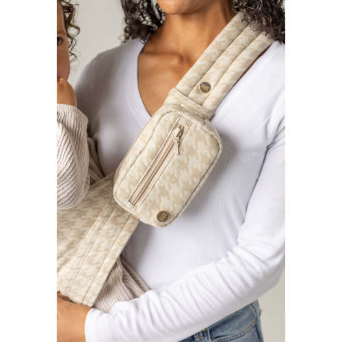 The Monarch Accessory Bag - Houndstooth – Mabē