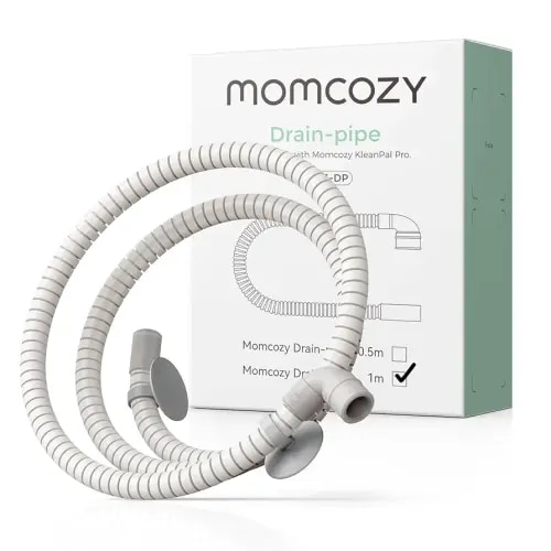 Momcozy Soft & Safe Drain Hose for KleanPal Pro Baby Bottle Washer – Flexible, Durable Replacement Accessory for Easy Water Drainage (1M)