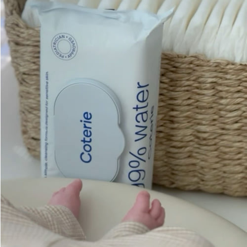 Coterie 99% Water Baby Wipes - 448 Count