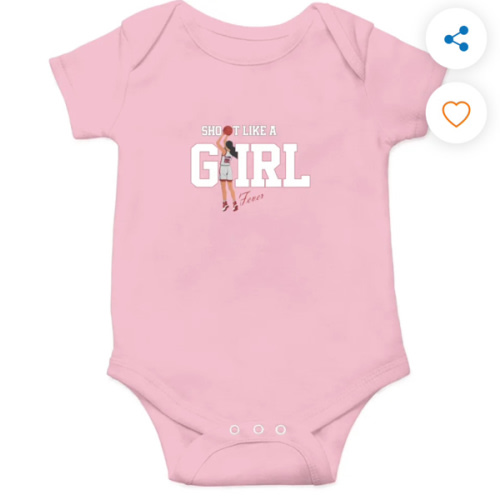 Shoot Like a Girl Onesies, Caitlin Clark 22 Basketball Onesies Kids's Short Sleeve Onesie 12M Royal sold by Oboe Rosetta | SKU 352797883 | Printerval