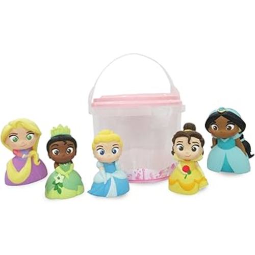 Disney Store Official Bath Set (Disney Princess) - Kids Bath Accessories with Beloved Disney Characters - Colorful and Fun Bath Time Essentials for Kids - Suitable for All Ages