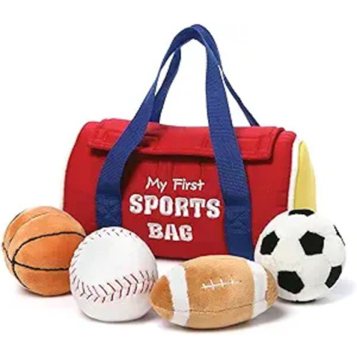 Baby GUND My First Sports Bag Stuffed Plush Playset