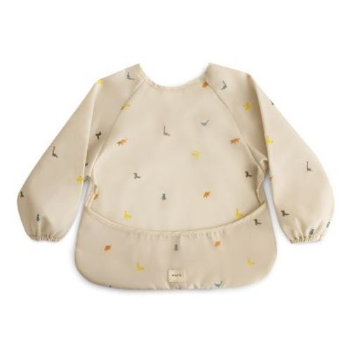 Long Sleeve Bib Dinos One Size