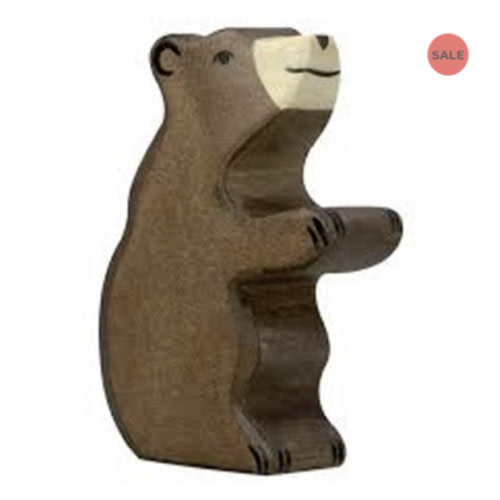 Holztiger Brown Bear Sitting