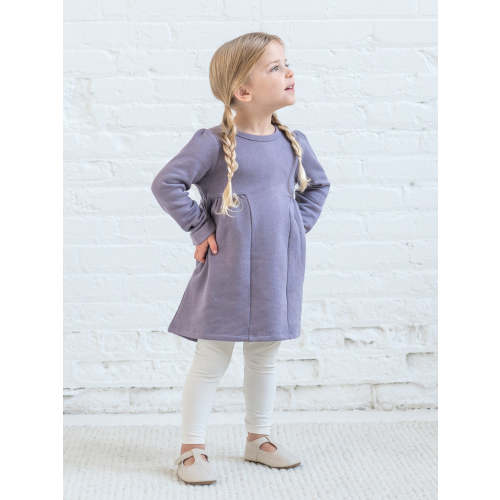 Fran Fleece Cuff Sleeve Dress