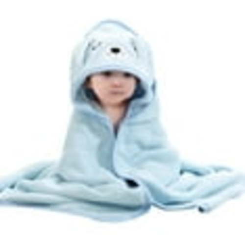 ZHUASHUM Animal Hooded Soft Children'S Hooded Cloak Cartoon Baby Coral Kids Bath Towel