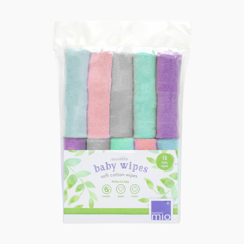 Bambino Mio Cloth Baby Wipes - Cloud