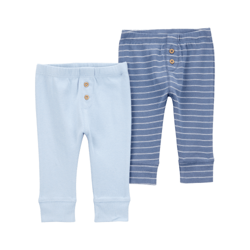 Baby 2-Pack Pull-On Cotton Pants - Carter's | Carter's
