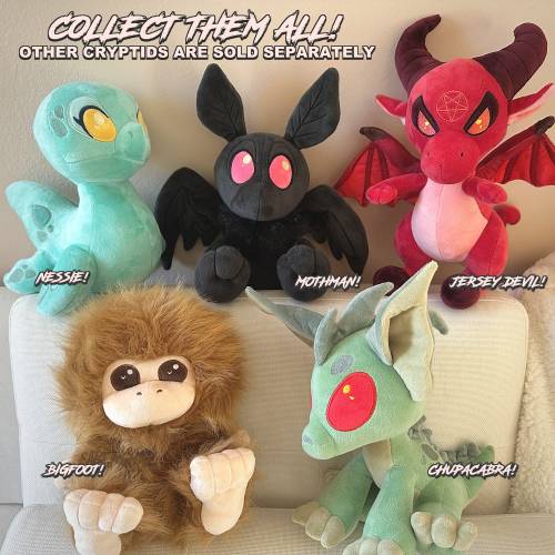 Cryptid Collection Plushies