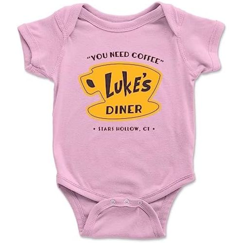 Brain Juice Tees Lukes Diner Gilmore Girls Baby One Piece