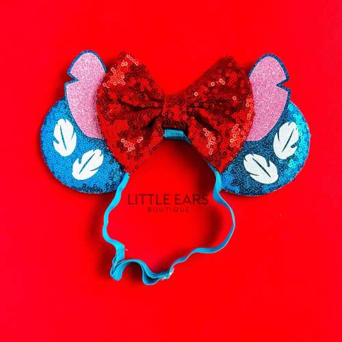 Stitch Elastic Mickey Ears
