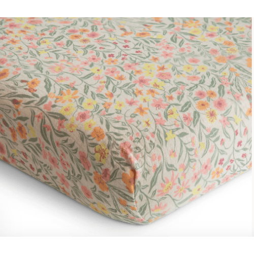 Mushie Extra Soft Muslin Crib Sheet – Babyletto