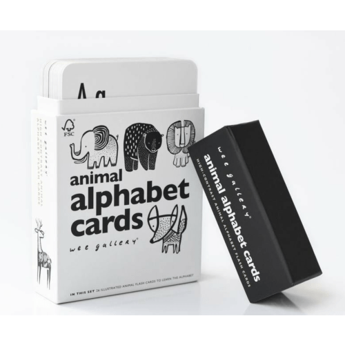 Wee Gallery Animal Alphabet Cards – The Natural Baby Company