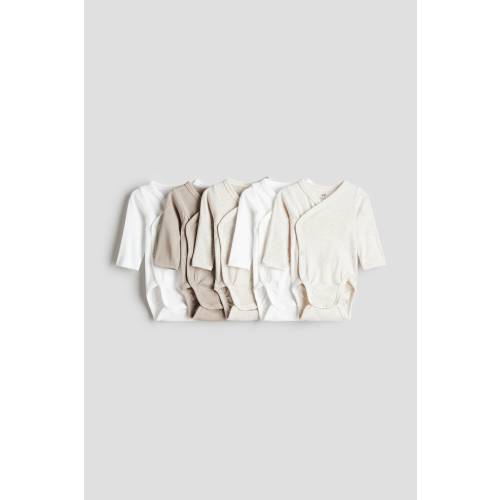 5-PACK WRAPOVER BODYSUITS