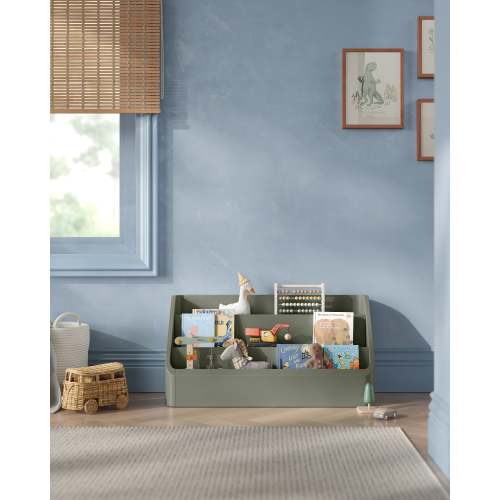 Wave Montessori Bookshelf | Nestig